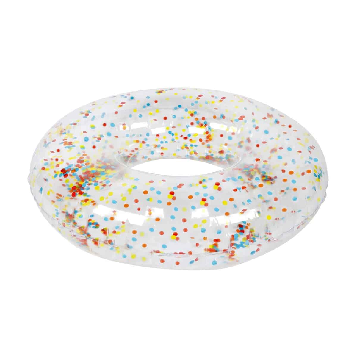 Confetti sales pool float