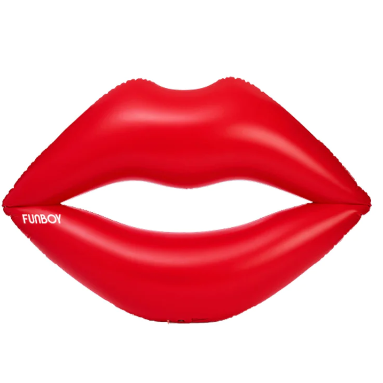Giant Red Lips Pool Float