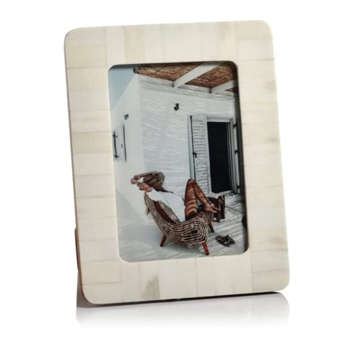 Bone Inlay Photo Frame