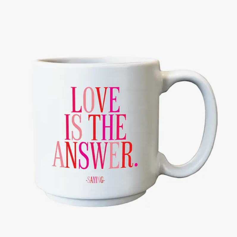 Espresso Cup Love is the Answer