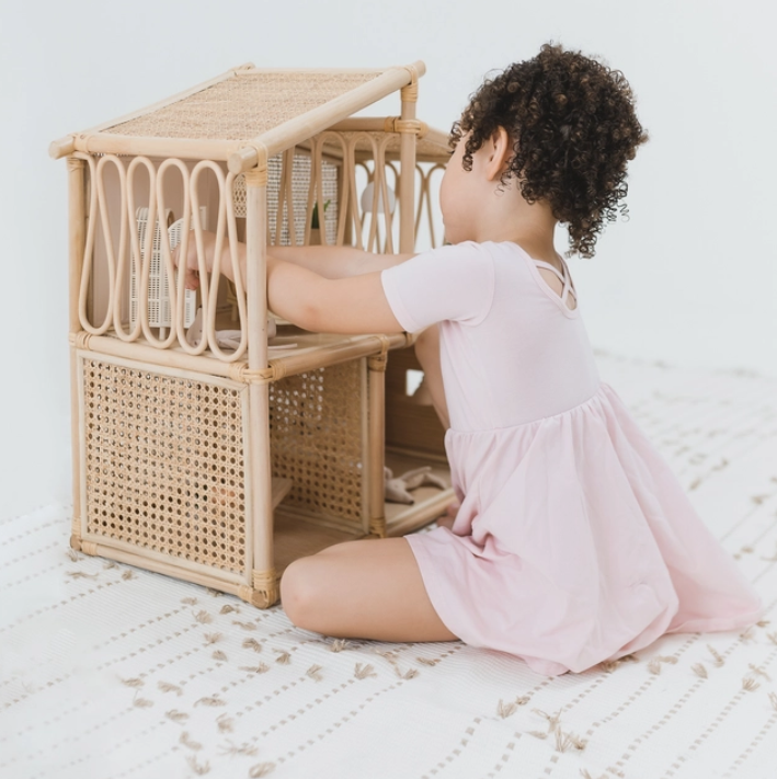 Rattan Dollhouse