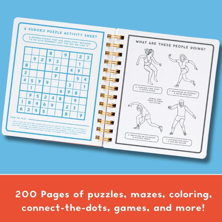 Adult Activity Book