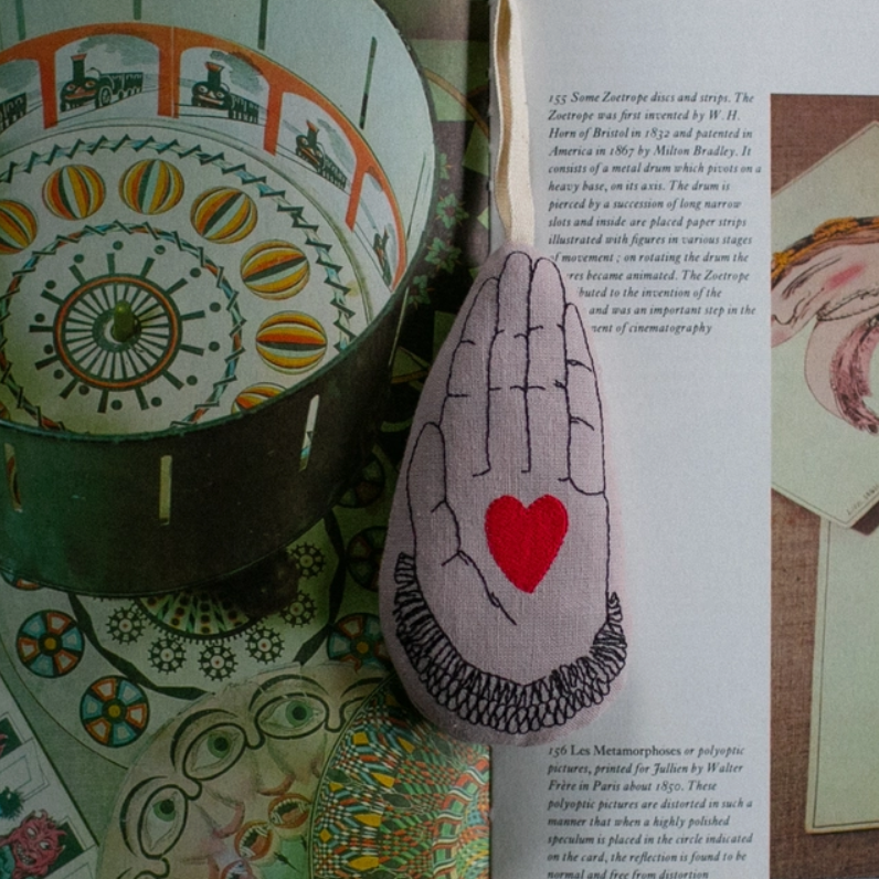 Heart in Hand Ornament