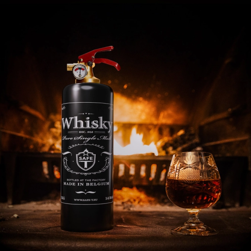 Designer FIre Extinguisher - Whisky