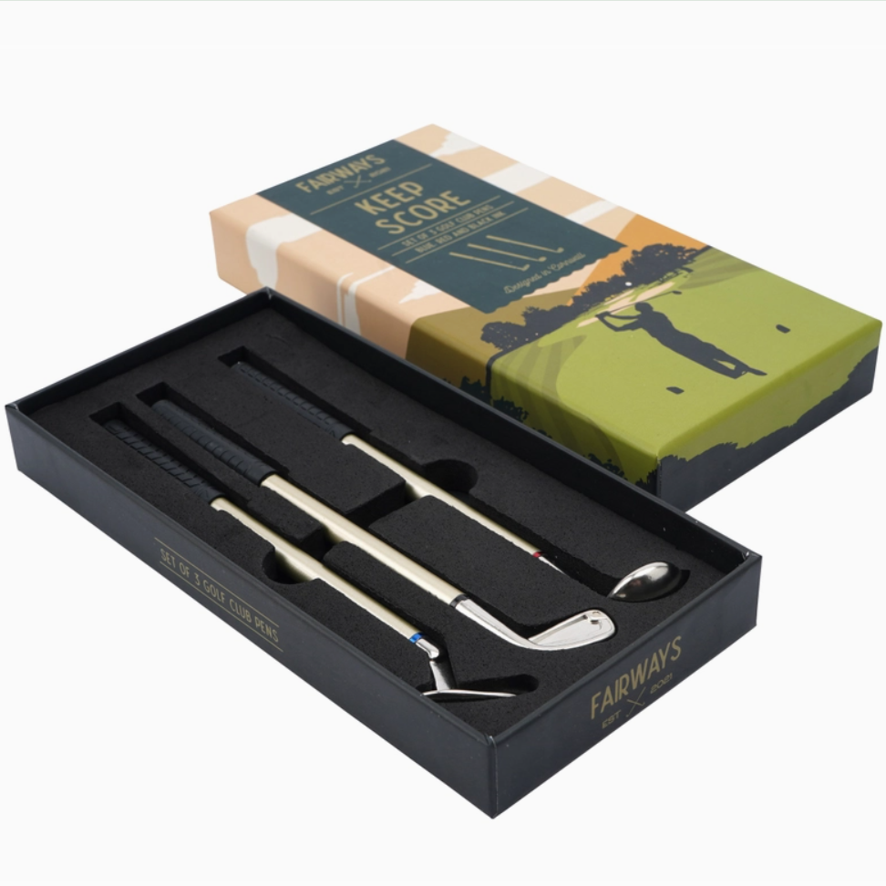 Set Of 3 Golf Club Pens