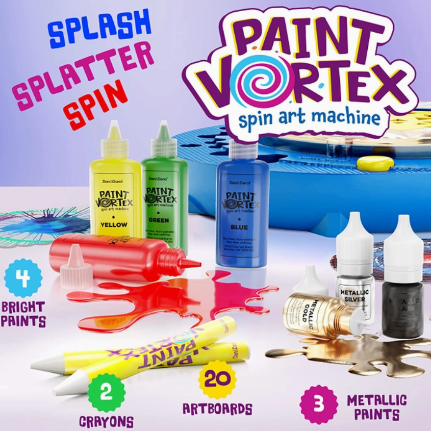 Paint Vortex Spin Art