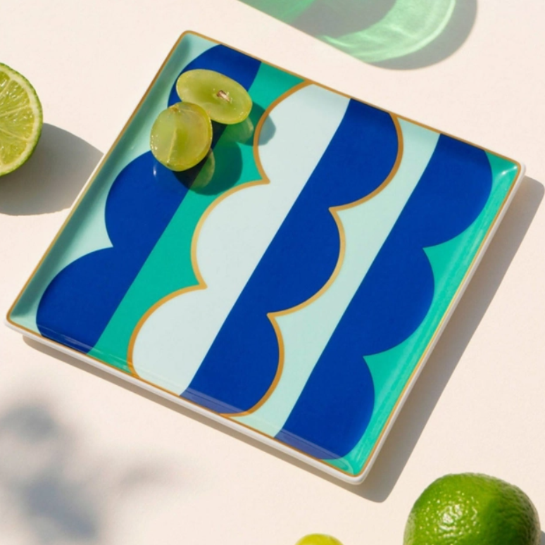 Wave Ceramic Tray