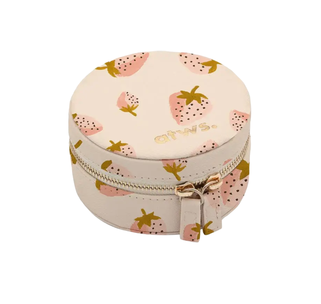 Round Jewelry Case