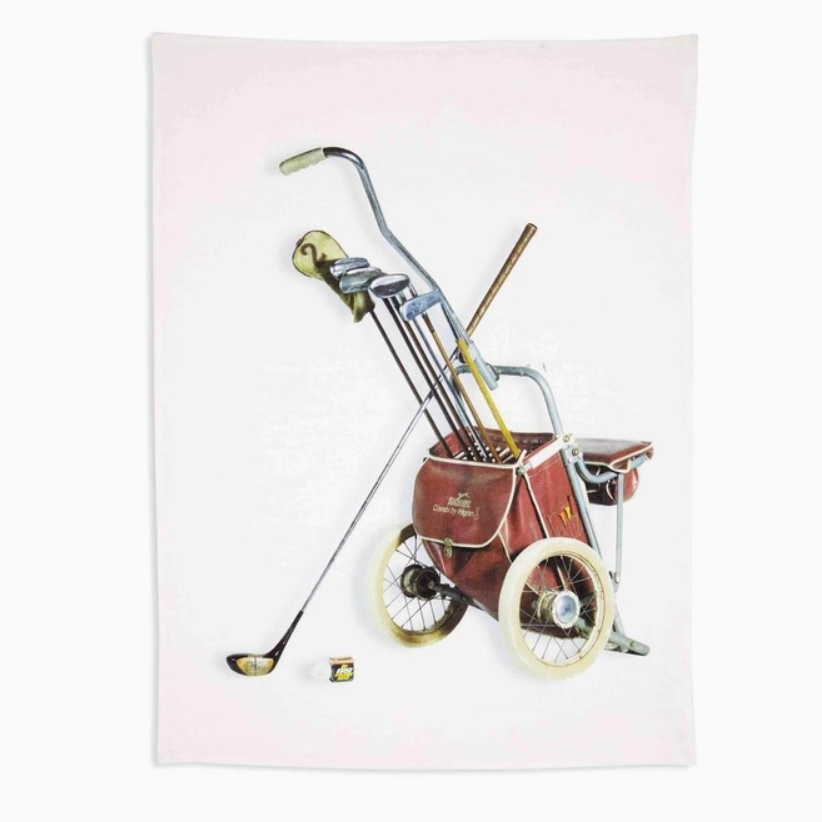 Golf Buggy Linen Tea Towel | Urben Gifts & Gadgets