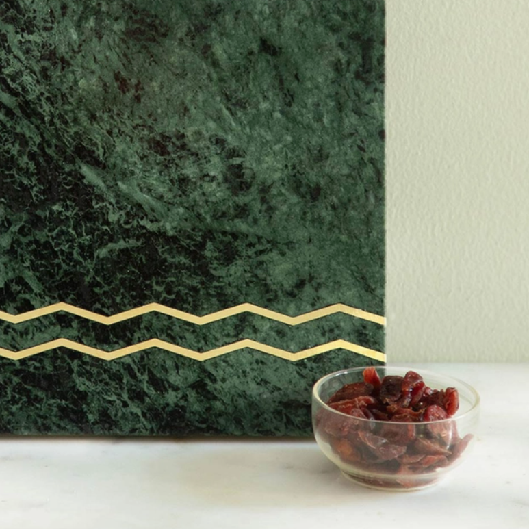 Marble Cheese Board w/Spreader