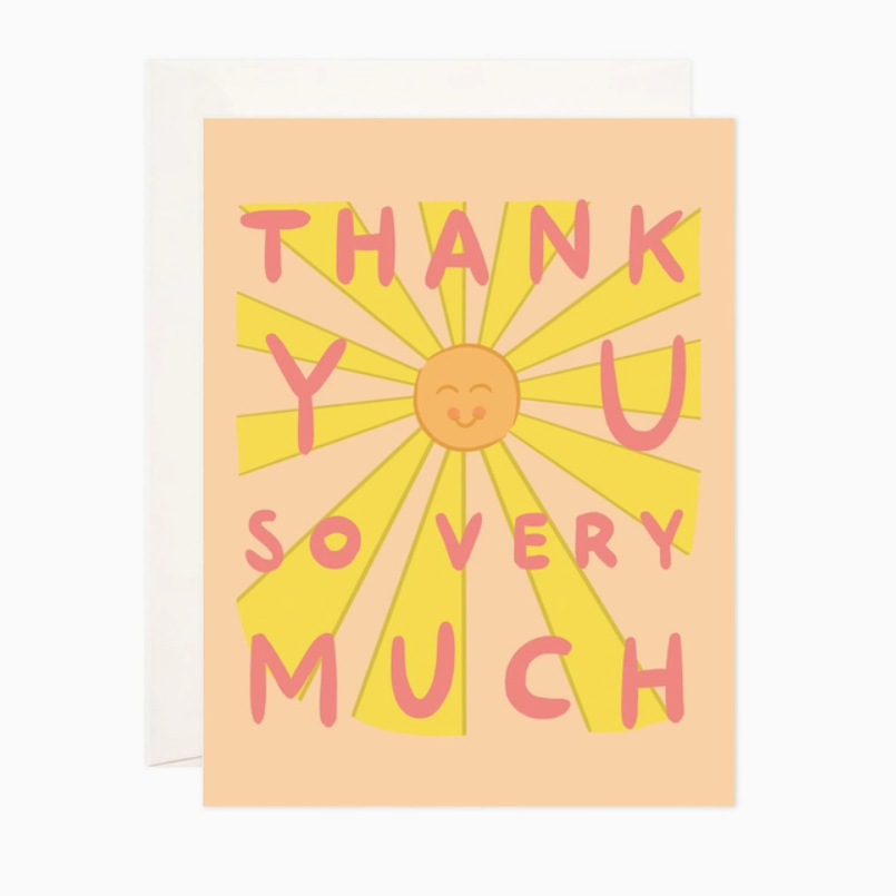 So Very Much Greeting Card