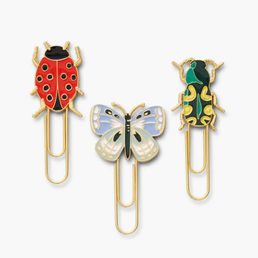 Enamel Paper Clip Set