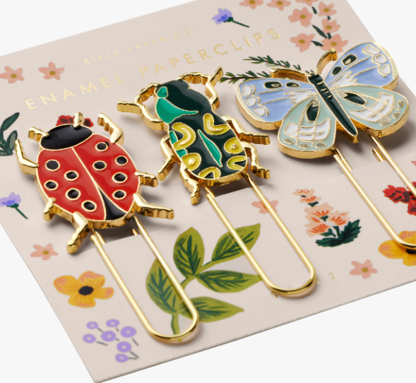 Enamel Paper Clip Set