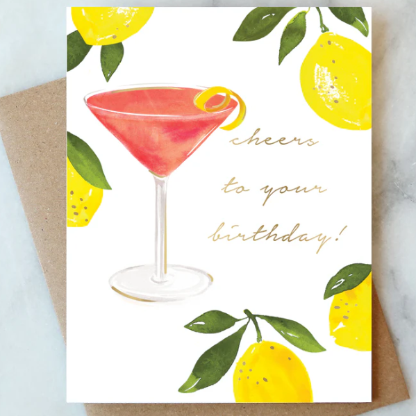 Cosmo Birthday Card