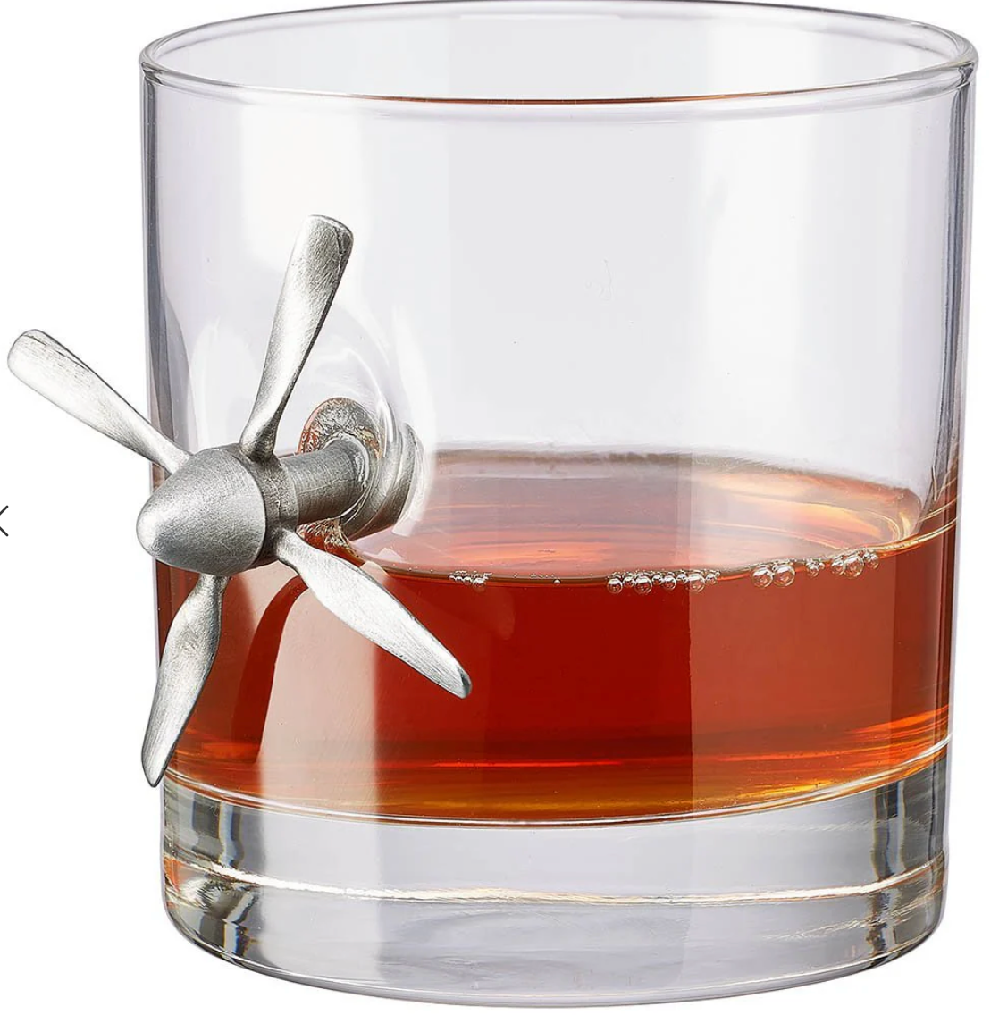 Propeller Rocks Glass