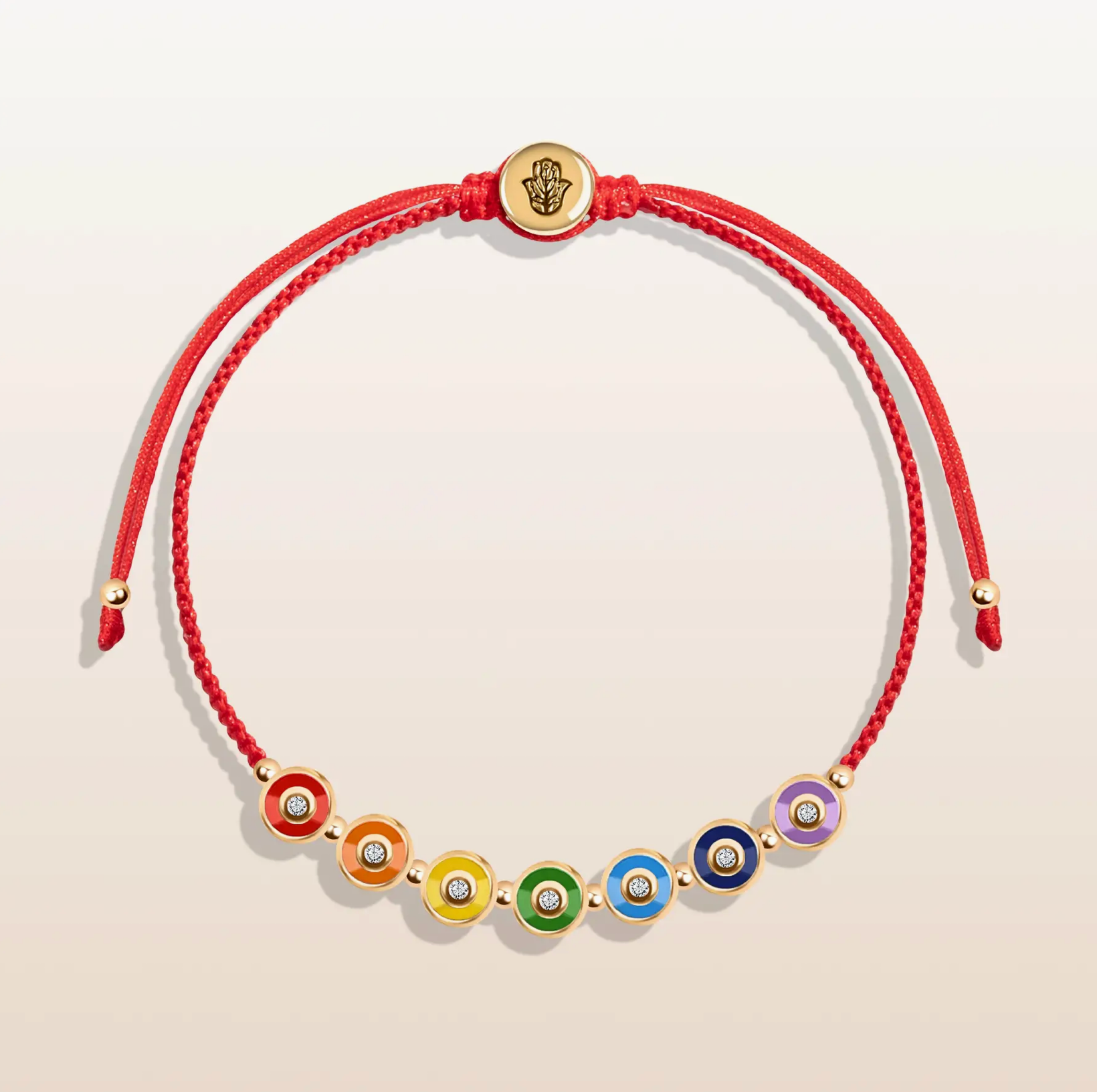 Chacra Red String Bracelet