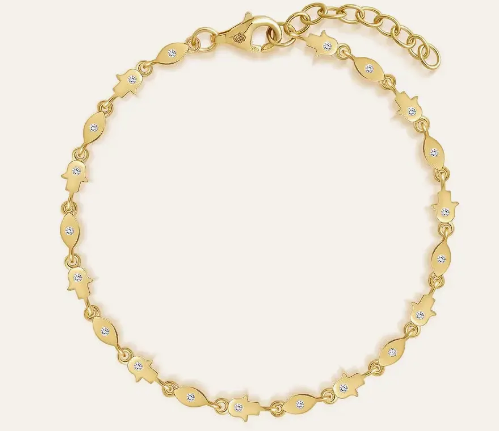 Harmony Hamsa Eye Bracelet