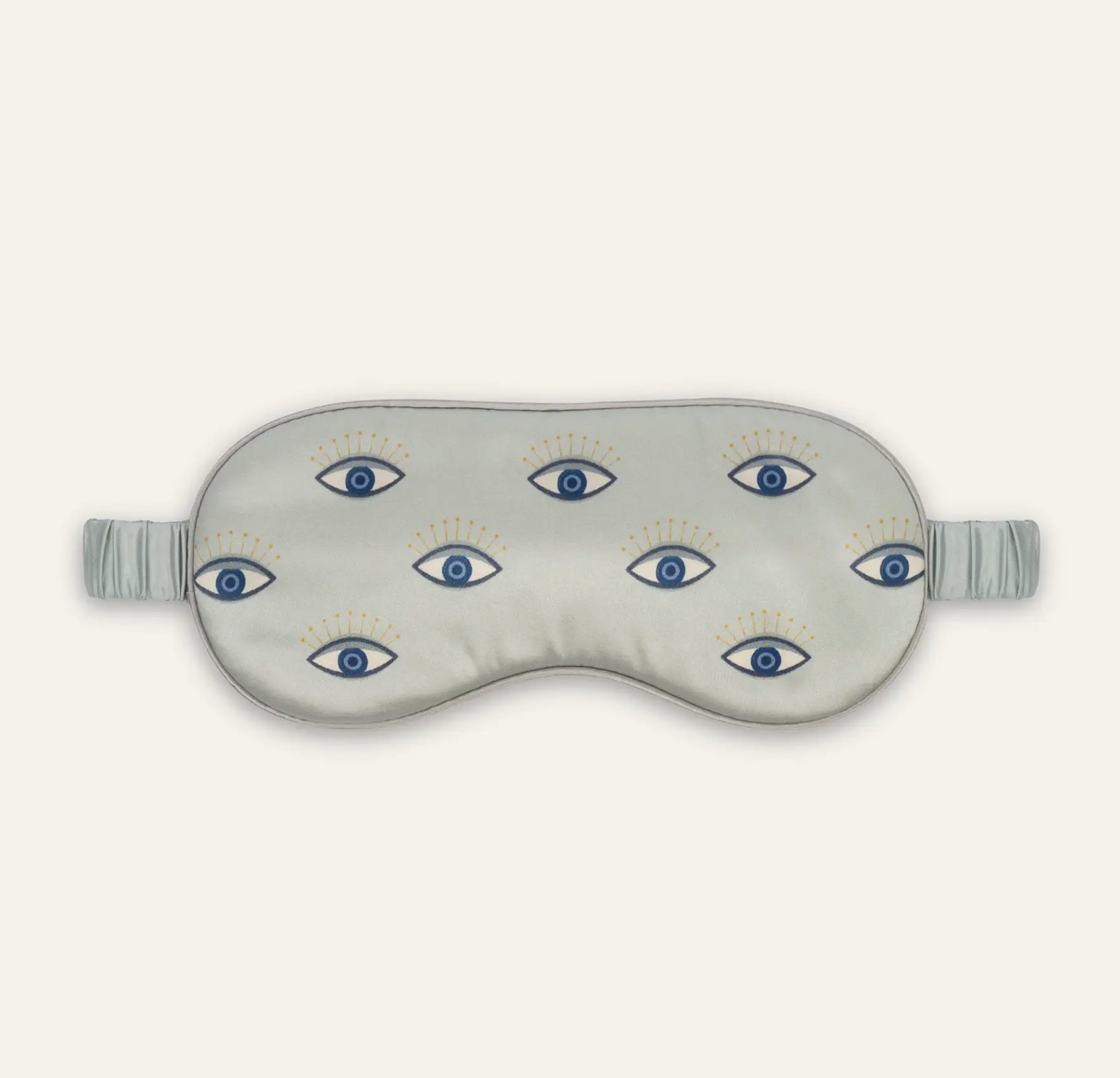 Gray Multi Eye Silk Mask