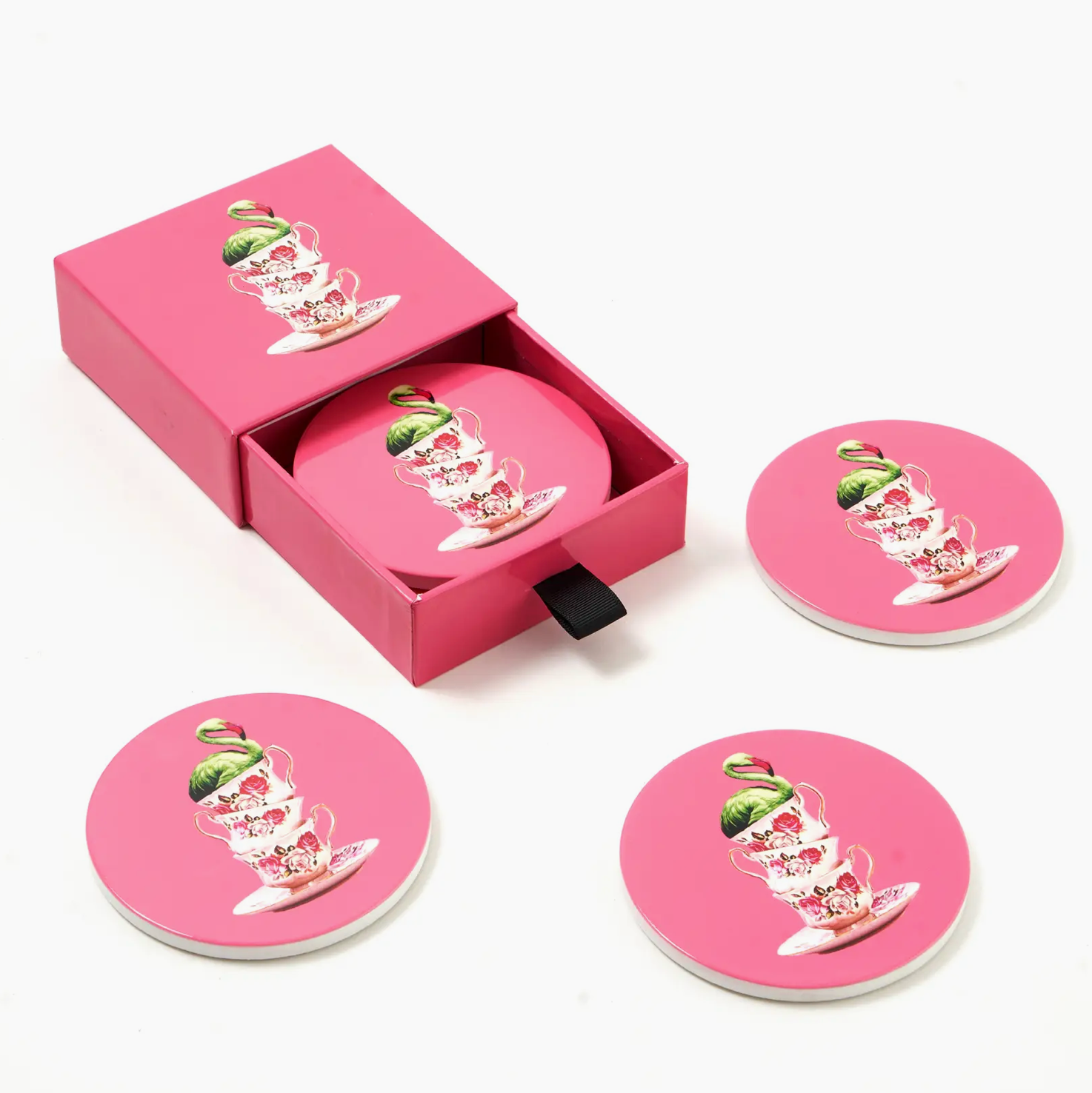Flamingo Ceramic Coasters