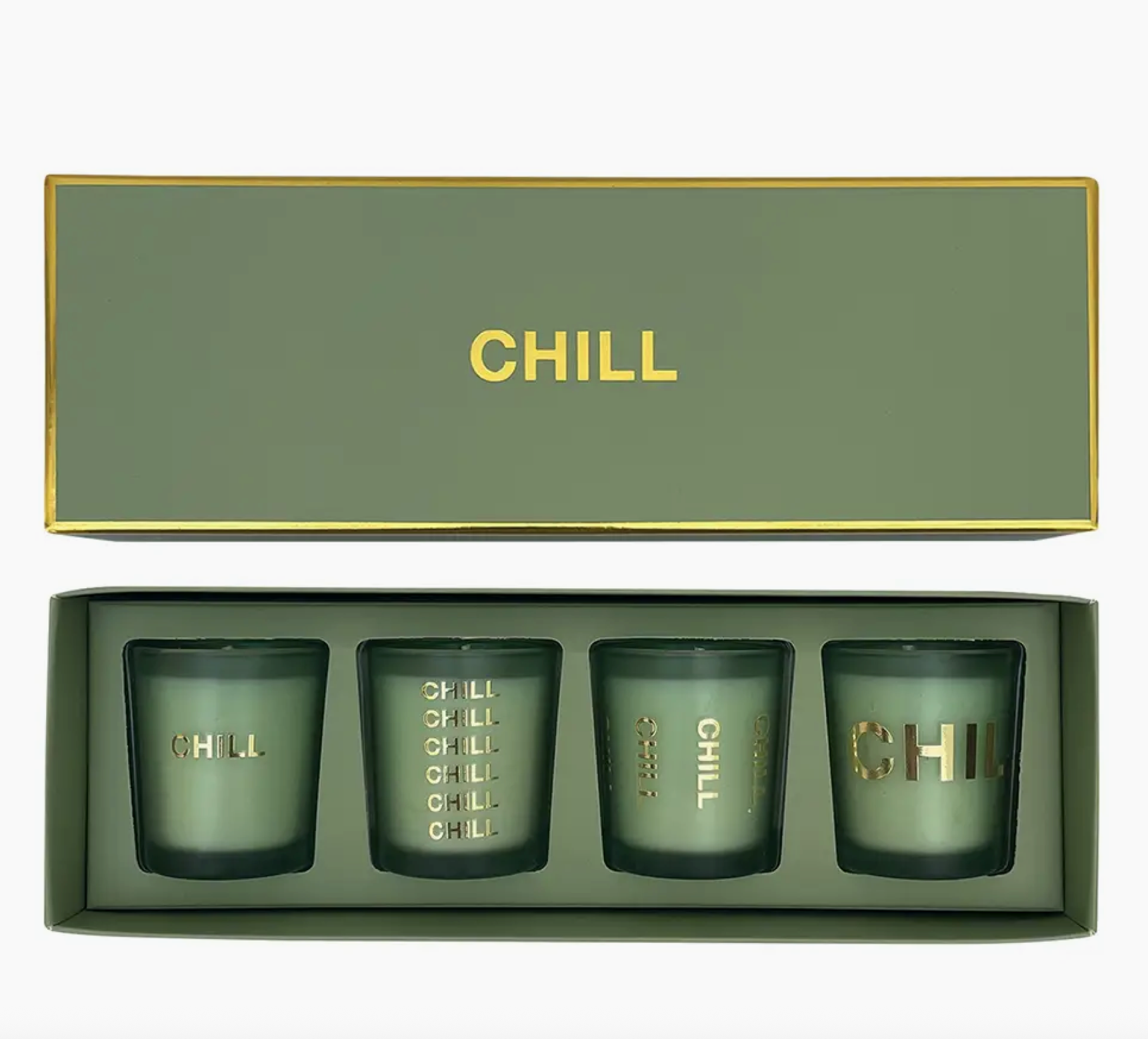 Chill Message Candles Box