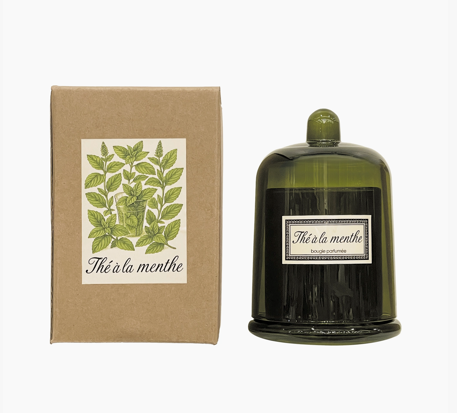 Botanical Cloche Candle