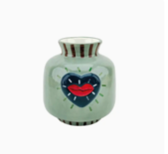 Kiss Light Blue Vase