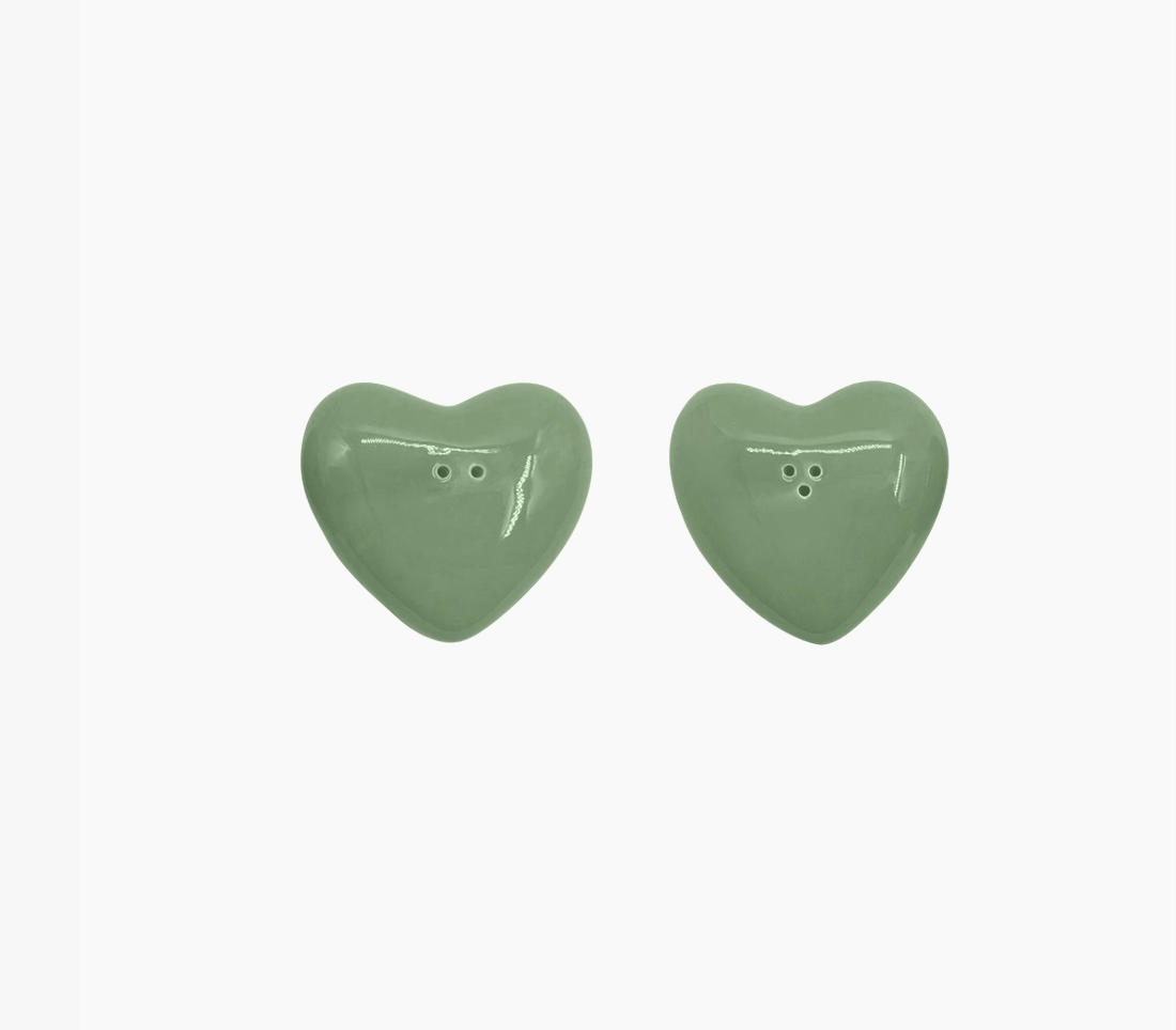 Matcha Heart Salt Pepper