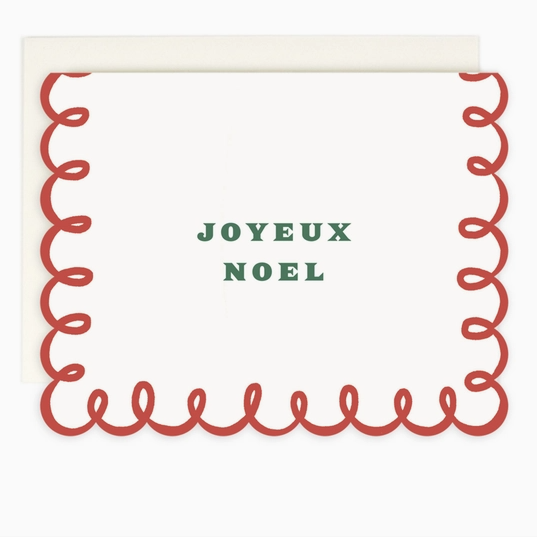 Joyeux Noel Card