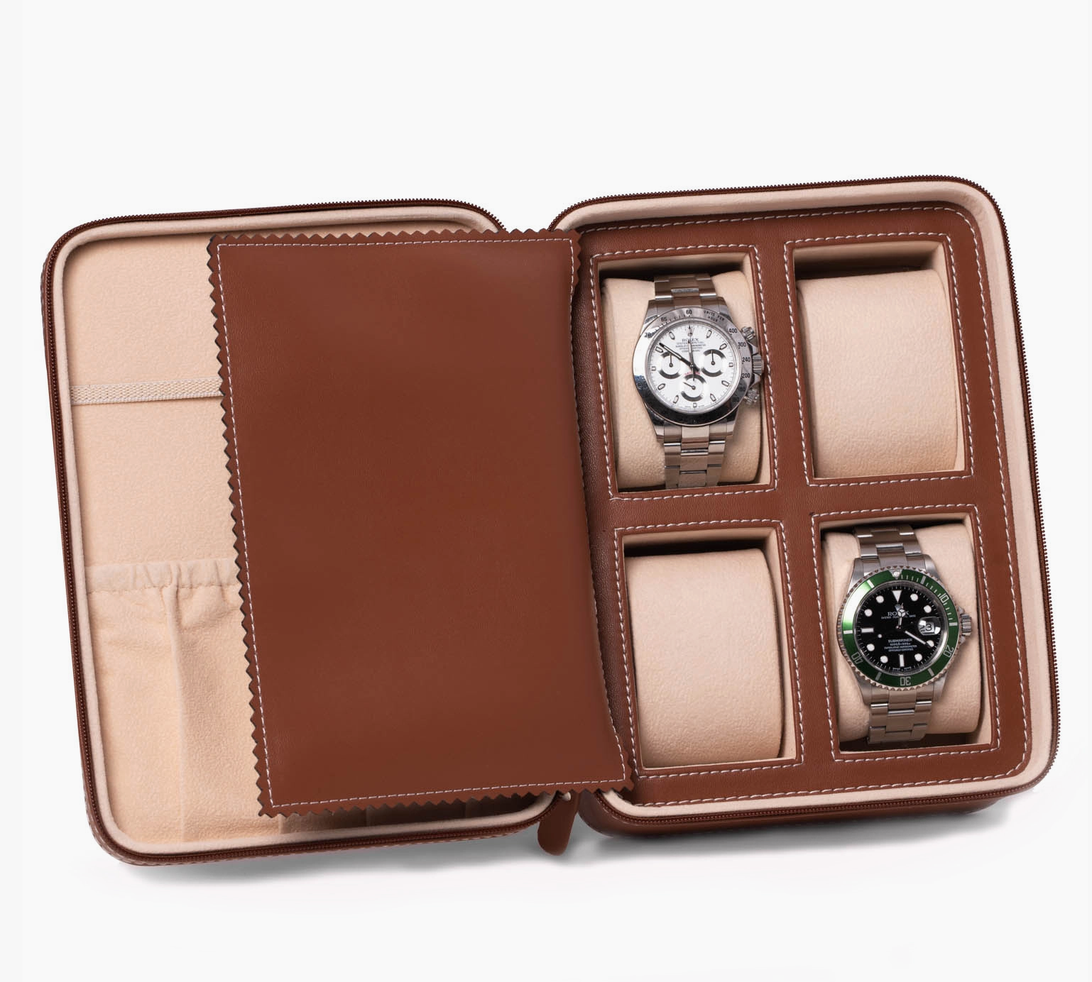 Leather 4 Watch Case