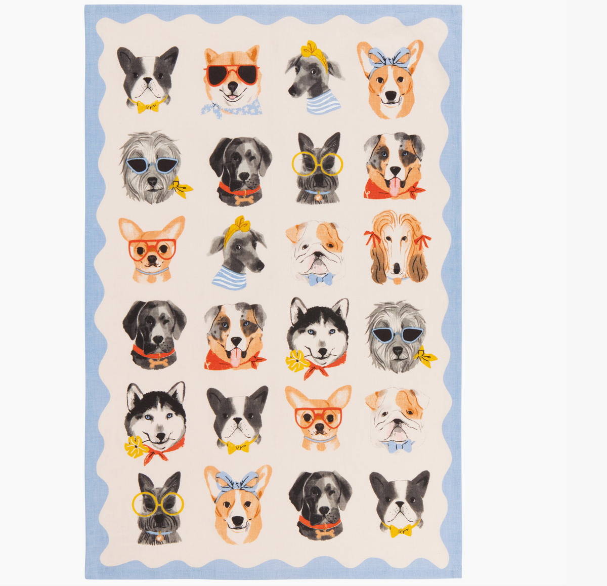 Uptown Dog Dishtowel