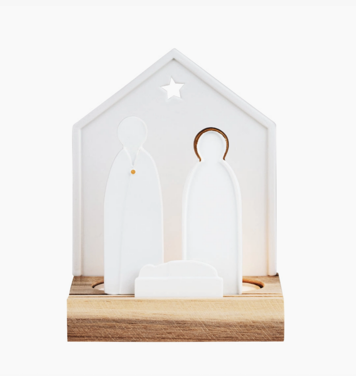 Nativity Tealight Holder