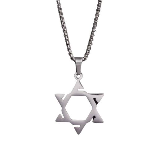 Stainless Steel Star Of David