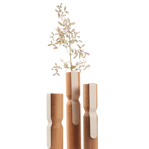 N1 Wood/Nude Design Vase