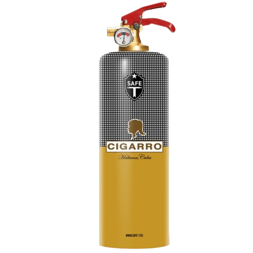 Designer FIre Extinguisher - Cigarro