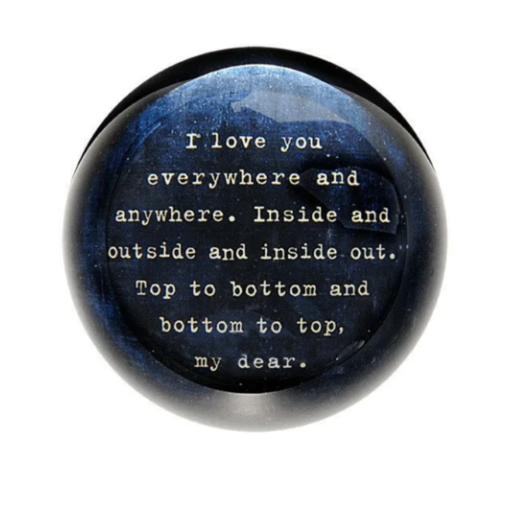 Classic Glass Paperweight