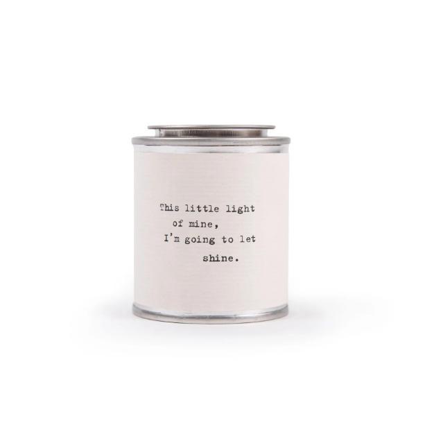 Travel Candle In a Tin