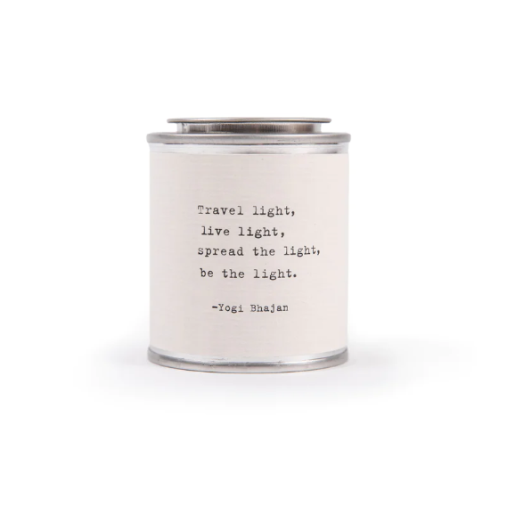 Travel Candle In a Tin