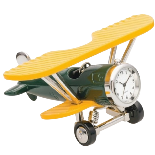Bi Plane Desk Clock