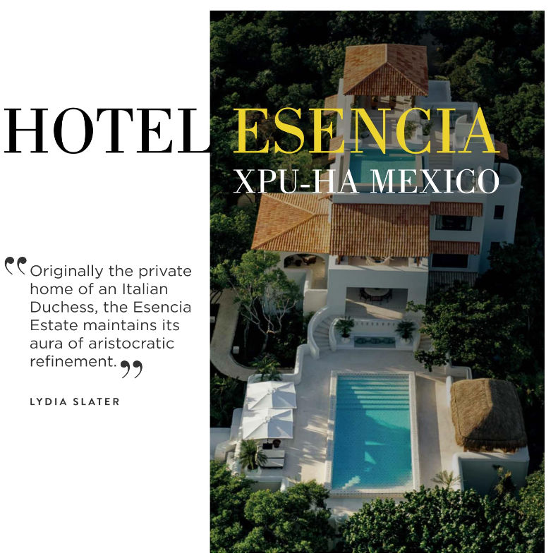 Hotel Esencia Book