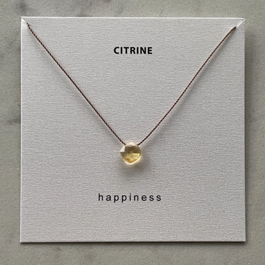 Inspirational Necklace - Single Stone