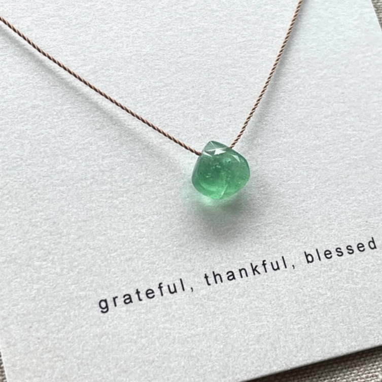 Inspirational Necklace - Single Stone