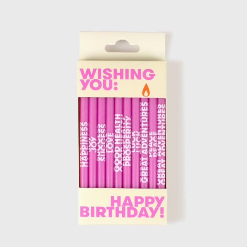 Wish Birthday Candles