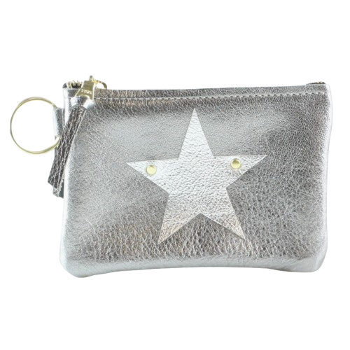 Leather Star Key Wallet