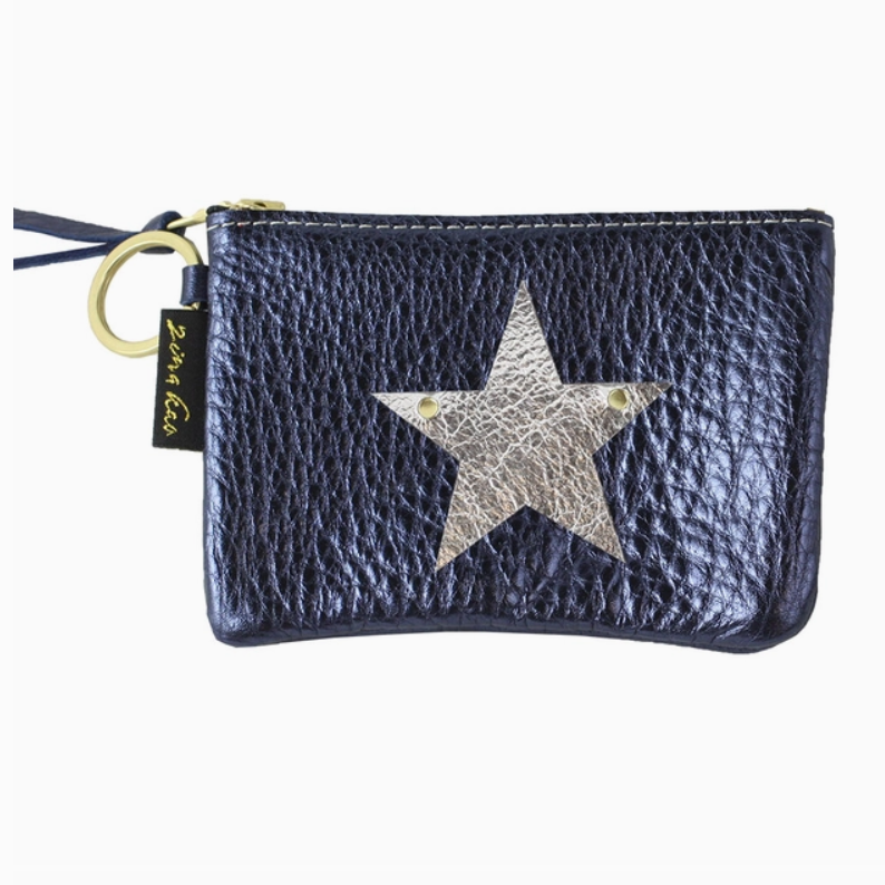 Leather Star Key Wallet