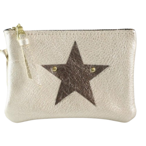 Leather Star Key Wallet
