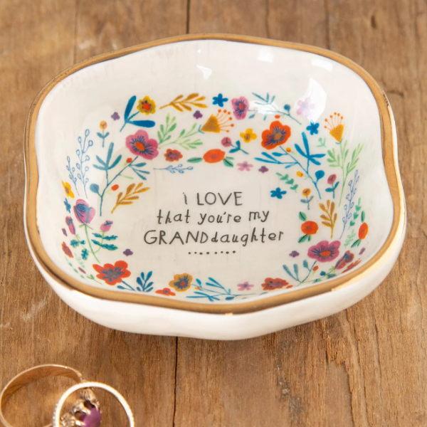 Antiqued Trinket Bowl