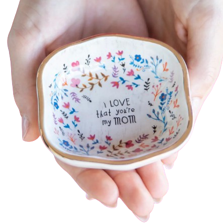 Antiqued Trinket Bowl