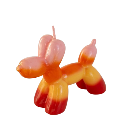 Balloon Dog Candle