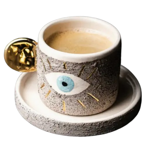Evil Eye Coffee Cup