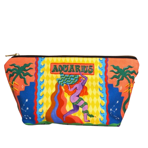 Zodiac Zipper Pouch
